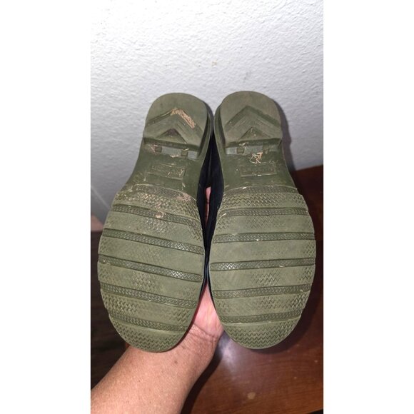 Hunter Original Tall Rubber Rain Boots Women Size 6 Navy Blue Waterproof - Picture 5 of 8